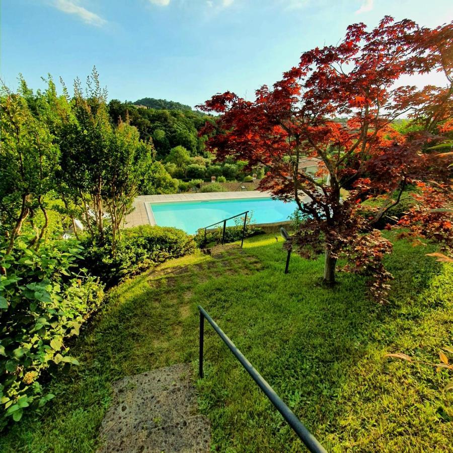 Appartamento Stropea Con Giardino Privato E Piscina Сояно дел Лаго Екстериор снимка